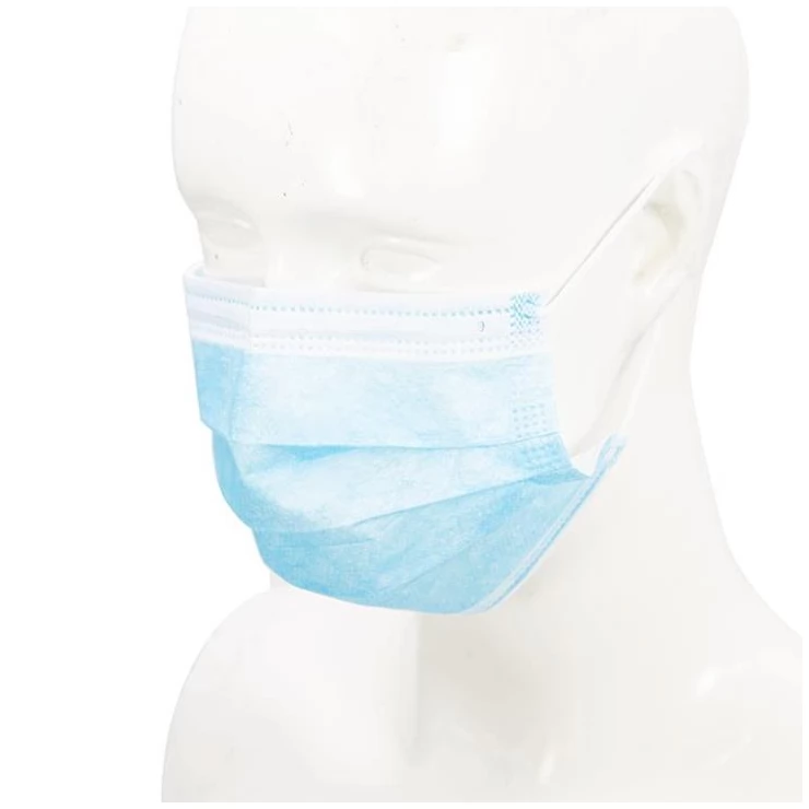 FREE Medical Disposable Mask 3-Layes Blue with Earloops 10pcs Kit