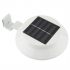 Outdoor 3 LED solar light for garden fence