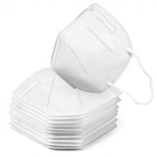 Free Medical Disposable Mask KN95 White High Filtration Technology Kit