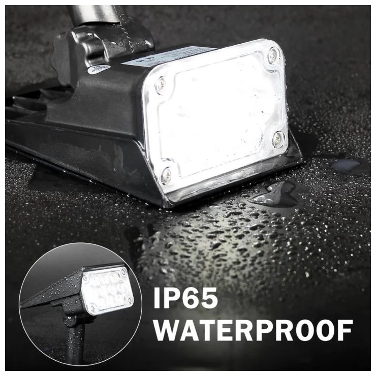 Bright 20 LED Solar Path Spot Light for Garden Landscape Decoration