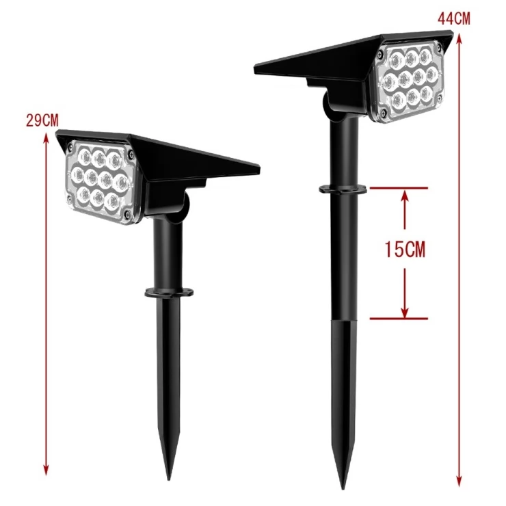 Bright 20 LED Solar Path Spot Light for Garden Landscape Decoration