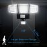 Three Head Super Bright 178 LED Solar Security Wall Light with PIR Motion Sensor