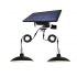 Retro Solar Shed Light Hanging garden Lamp For Indoor Outdoor Lighting