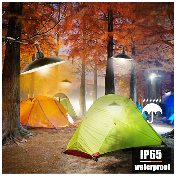 Retro Solar Shed Light Hanging garden Lamp For Indoor Outdoor Lighting