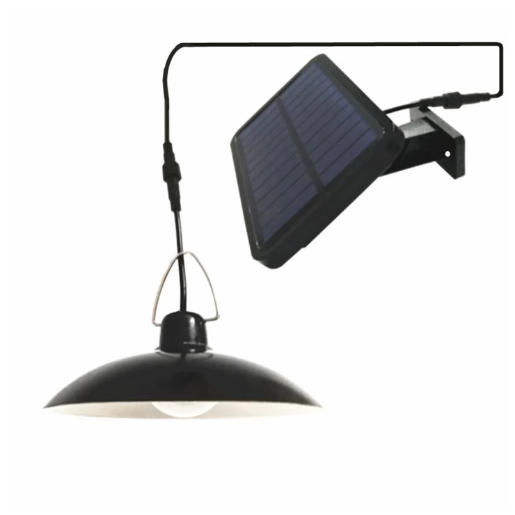 Retro Solar Shed Light Hanging garden Lamp For Indoor Outdoor Lighting