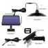 Retro Solar Shed Light Hanging garden Lamp For Indoor Outdoor Lighting