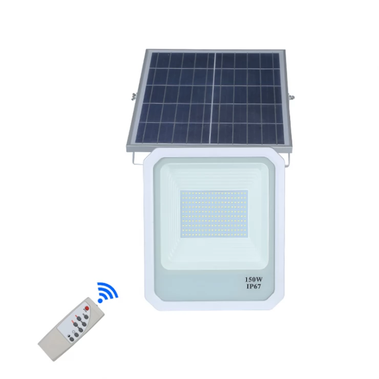 Solar Street Flood Light Commercial Grade High Power Bright LED Lamp