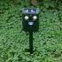 Universal Ultrasonic Solar Birds Animal Repeller PIR Sensor LED Light