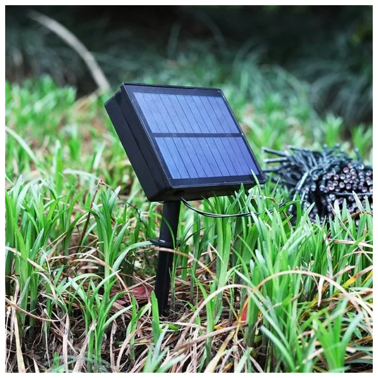 Outdoor Solar String Light Bright 100 200 300 LED Fairy Garden Garland