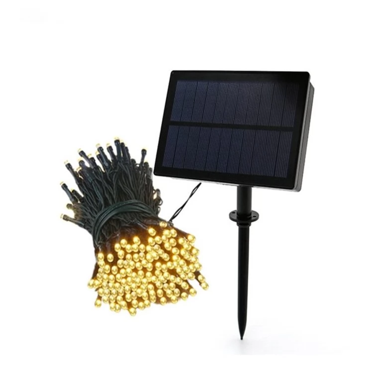 Outdoor Solar String Light Bright 100 200 300 LED Fairy Garden Garland