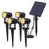 Outdoor Solar Spot Light 4-in-1 LED Garden Lawn Landscape Decoration