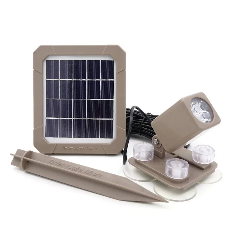 Underwater Solar Spot Light 3W Pool Garden Pond Fountain Decoration