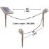 Solar Powered LED Spotlight 3W Outdoor Garden Landscape Decoration