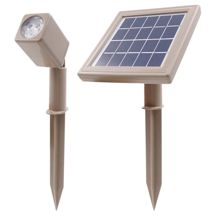 Solar Powered LED Spotlight 3W Outdoor Garden Landscape Decoration