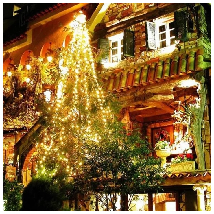 Copper Wire Solar Fairy Lights LED String Bright Christmas Decoration