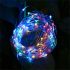 Copper Wire Solar Fairy Lights LED String Bright Christmas Decoration