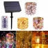 Copper Wire Solar Fairy Lights LED String Bright Christmas Decoration