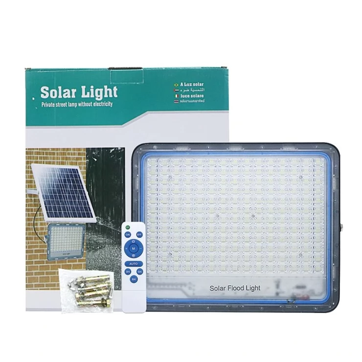 Outdoor LED Solar Flood Light High Lumens With Advanced Remote Control