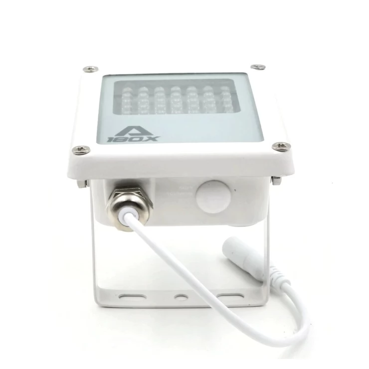 Compact Solar Flood Light 35 LED Durable Metal Security Garden Lamp
