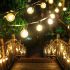 Outdoor Solar Fairy Lights Bright Classic LED Bulbs String Garland
