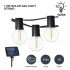 Outdoor Solar Fairy Lights Bright Classic LED Bulbs String Garland