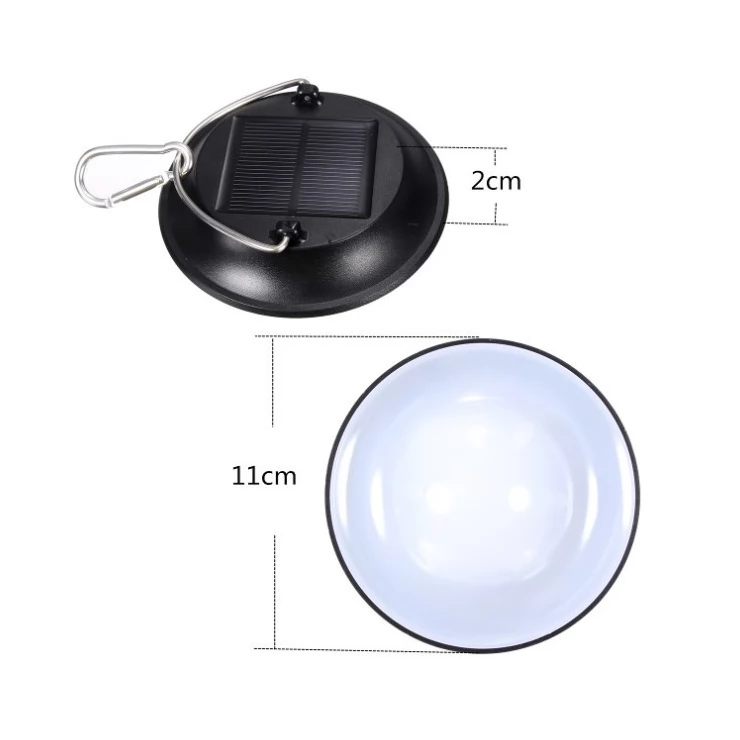 Portable hanging LED Solar camping lights
