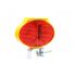 Owl Eye Solar Warning Traffic Light LED Road Construction Safety Lamp