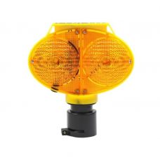 Owl Eye Solar Warning Traffic Light LED Road Construction Safety Lamp