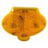 Owl Eye Solar Warning Traffic Light LED Road Construction Safety Lamp