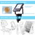 Durable Solar Garden Landscape Spotlight Bright 6 LED Twin Head IP65