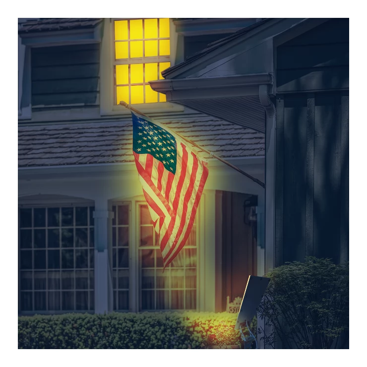 Ultra-Bright 36 LED Solar Flood Light Garden Landscape Signs Lamp