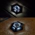 Shock-Resistant 6 LED Solar Path Stud Light Road Driveway Aluminium