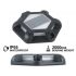 Shock-Resistant 6 LED Solar Path Stud Light Road Driveway Aluminium