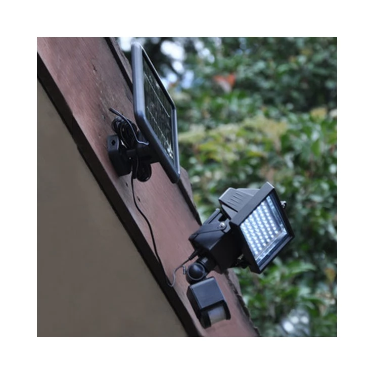 Ultra Bright 60 LED Solar Motion Sensor light for outdoor security