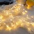 Solar Icicle Lights LED Curtain Christmas Decoration String Garland