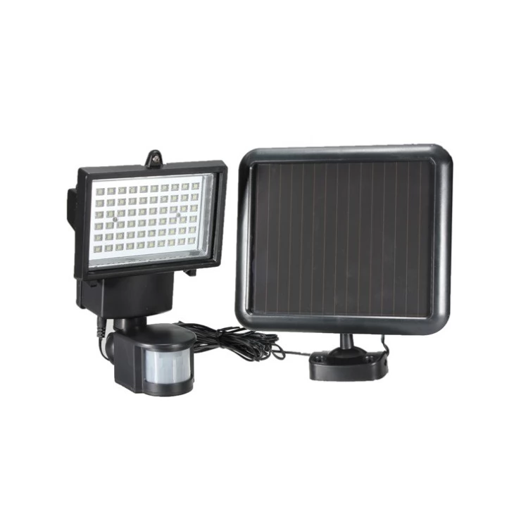 Ultra Bright 60 LED Solar Motion Sensor light for outdoor security