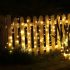 Solar Icicle Lights LED Curtain Christmas Decoration String Garland