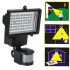 Ultra Bright 60 LED Solar Motion Sensor light for outdoor security