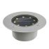 Outdoor 8 LED Solar Deck Light Underground Buried Step Path Light