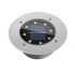 Outdoor 8 LED Solar Deck Light Underground Buried Step Path Light