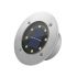 Outdoor 8 LED Solar Deck Light Underground Buried Step Path Light