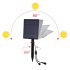 Outdoor Dual Ground Solar Spot Light with Separate Solar Panel for garden lawn tree decoration