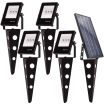 Outdoor Solar Garden Light 4-in-1 LED Spotlights Landscape Decoration
