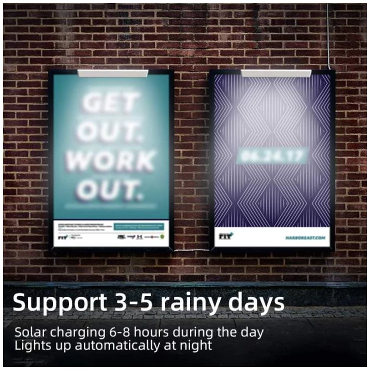 Solar Sign Light Outdoor LED Display For Commercial Billboard Address