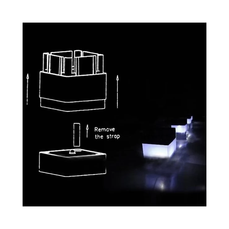 Outdoor LED Solar Fence Post Cap Light for gardne, home & backyard