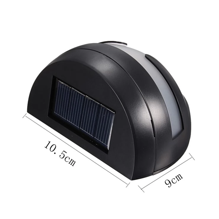 Outdoor waterproof LED Solar Fence light for garden, home and backyard