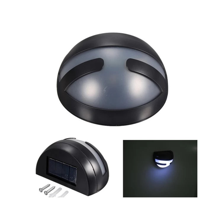 Outdoor waterproof LED Solar Fence light for garden, home and backyard