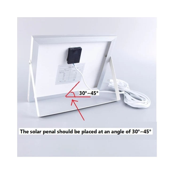 Multi-function Portable 8W Solar Power System Generator