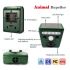 Solar Ultrasonic Animal Repeller PIR LED Light