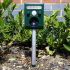 Solar Ultrasonic Animal Repeller PIR LED Light